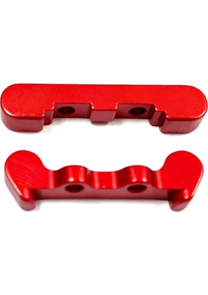 Metal Arka Pivot Blok Seti Süspansiyon Kolu Montajı Için 1/18 Mini-T 2.0 1/16 Mini-B Rc Kamyon Araba Yükseltme Parçaları, Kırmızı (Yurt Dışından)