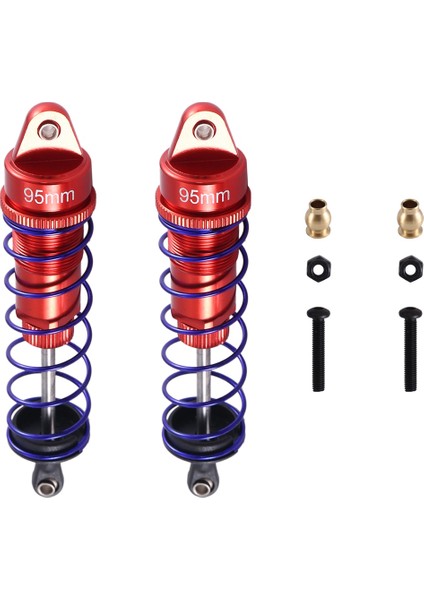 Yağ Ayarlanabilir 95MM Metal Amortisör 1/10 Rc Kamyon Kısa Kulvar Ralli Araba Montser Kamyon Parçaları,1 (Yurt Dışından)