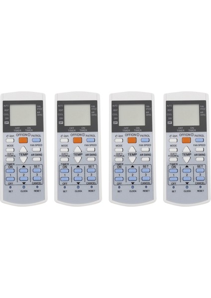 4x Klima Klima Uzaktan Kumanda Denetleyici Için A75C3407 A75C3623 A75C3625 KTSX003 A75C3297 (Yurt Dışından)