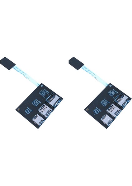 2x 2730 Harici Nano Sım Aktivasyon Araçları Dönüştürücü Akıllı Kart Ic Kart Uzatma 4ın1 Adaptör Kiti Için (Yurt Dışından)