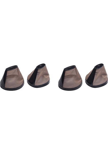 4 Adet Yeniden Kullanılabilir Koni Kahve Makinesi Filtreleri Ninja Coffee Bar Brewer Yedek Kalıcı Sepet Filtre (Yurt Dışından)