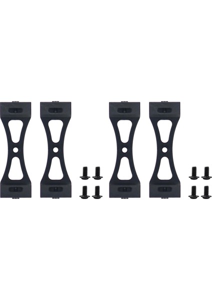 4 Adet Metal Braket B1 B14 B16 B24 C14 C24 B36 Mn D90 D91 Rc Araba Yükseltme Metal Dıy Parça Kiti, Siyah (Yurt Dışından)