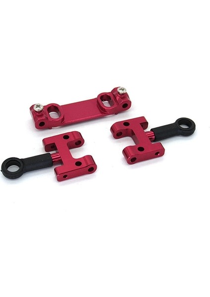 D12 1/10 Rc Kamyon Araba Yükseltme Parçaları Metal Üst Salıncak Kolu Seti Yedek Aksesuarlar, Kırmızı (Yurt Dışından)