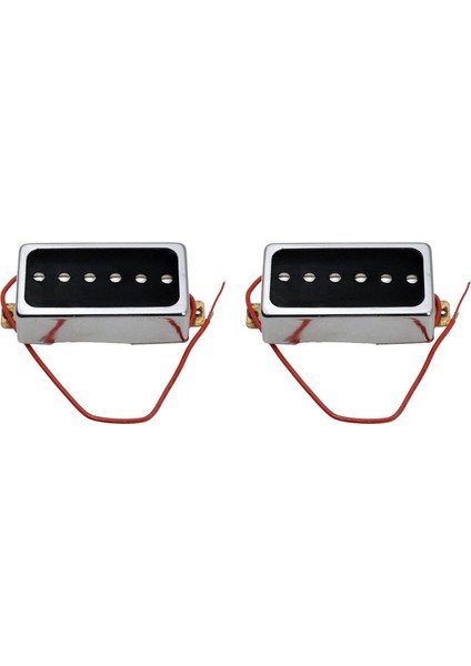 2x P90 Elektro Gitar Humbucker Boyutu Tek Bobin Gitar Parçaları ve Aksesuarları-Boyun (Yurt Dışından)