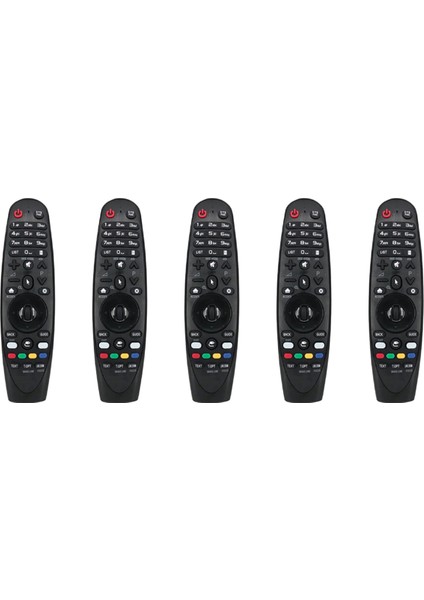 5x Uzaktan Kumanda Aeu AN-MR18BA/19BA AKB753 75501MR-600 Lg Akıllı Tv Için Yedek (Kızılötesi) (Yurt Dışından)