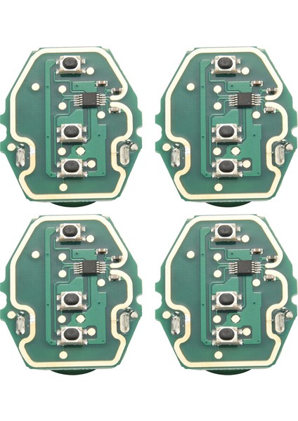 4x 3 Düğme Uzaktan Araba Anahtarı Kontrol Devre 315 MHZ/433 Mhz Için-3 5 Serisi E46 E39 Ews Anahtar Kabuk Olmadan (Yurt Dışından)