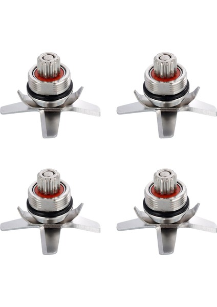 4x 767 Paslanmaz Çelik Sertleştirilmiş Altı Karıştırma ve Kesme Twk 767 Bıçaklar Meyve Sıkacağı Blender Parçası Için Bıçak (Yurt Dışından)