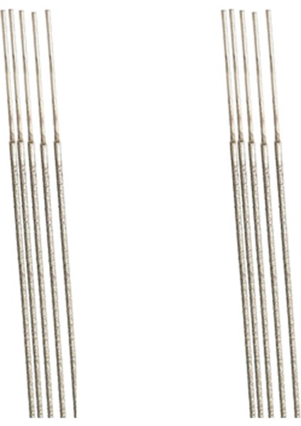 10 Adet 400MM Elmas Tel Testere Bıçağı, Yeşim Metal Seramik Reçine Takı El Aletleri Kesme Için Testere Çubukları, Çap 1 mm (Yurt Dışından)