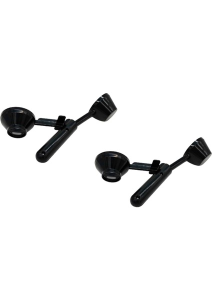 2 Adet Kahve Kepçesi ve Tek Doldurulabilir Kapsül Için Huni 2 Yemek Kaşığı Bölümlenmiş 2 In1 Kahve Kaşığı Kaşık (Yurt Dışından)