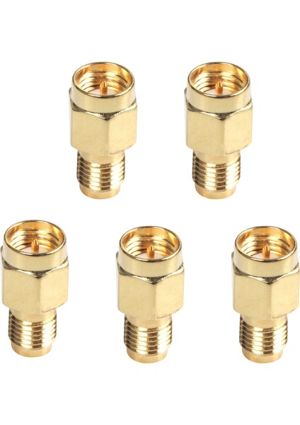 Rp-Sma Dişi Rf Adaptör Konnektörüne 5x Dayanıklı Sma Erkek Fiş (Yurt Dışından)
