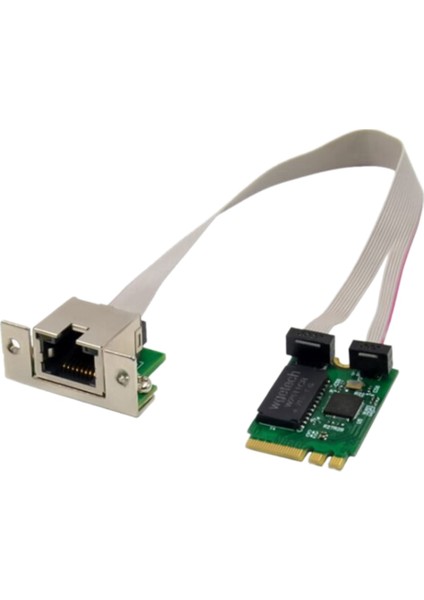 M.2 A+E 2.5g Ethernet Adaptörü 2.5G/1G/100M Çoklu Gigabit M.2 Ağ Kartı 8125B Com (Yurt Dışından)