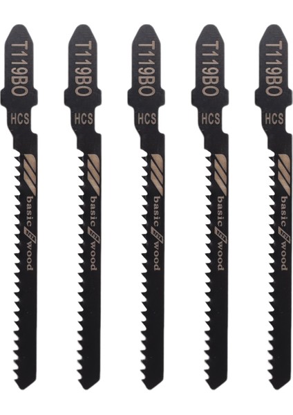 20 Parça T119BO 12 Tpı Çeşitli T-Şaftlı Kaydırma Dekupaj Testere Bıçakları, Hassas Ahşap Kesim Için Set (Yurt Dışından)