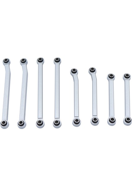 Metal Yüksek Boşluk Süspansiyon Bağlantı Çubuğu Seti 9749 TRX4M 1/18 Rc Paletli Araba Yükseltme Parçaları Aksesuarları, 2 (Yurt Dışından)