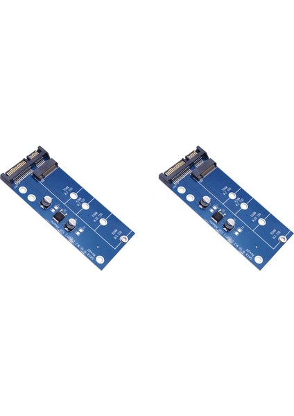 2x Ngff M.2 Adaptörü M2 - Sata 3 Adaptörü M.2 - Sata Adaptörü SSD M2 - Sata Genişletme Kartı B Anahtar Desteği 30/42/60/80MM (Yurt Dışından)