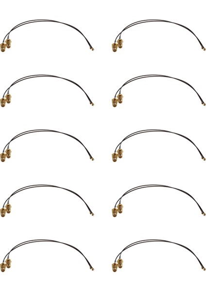 20 Adet Wlan Antenleri Pigtail Hırose U.fl Sma Kutusu Adaptör Kablosu Ipex Rsma 20CM (Yurt Dışından)