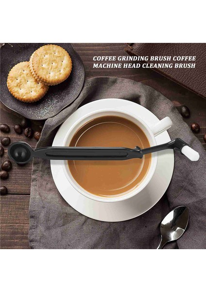 3 Adet Kahve Me Fırçası Takım Seti Espresso Makinesi Grubu Kafa Kahve Makinesi Me Seti (Yurt Dışından)