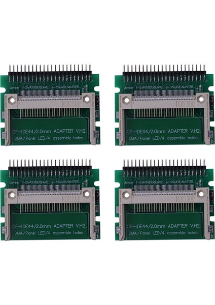 4x Ide 44 Pin Erkek - Kompakt Flaş Erkek Adaptör Konnektörü (Yurt Dışından)