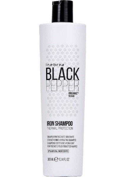 Black Pepper Thermal Protection Isı Koruyucu Güçlendirici Şampuan 300 ml