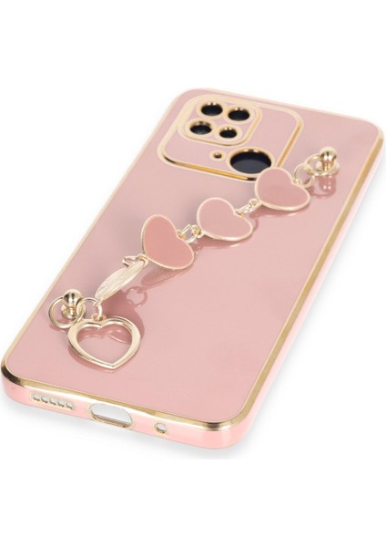 Xiaomi Poco C40 Kılıf Esila Silikon - Pudra 300099