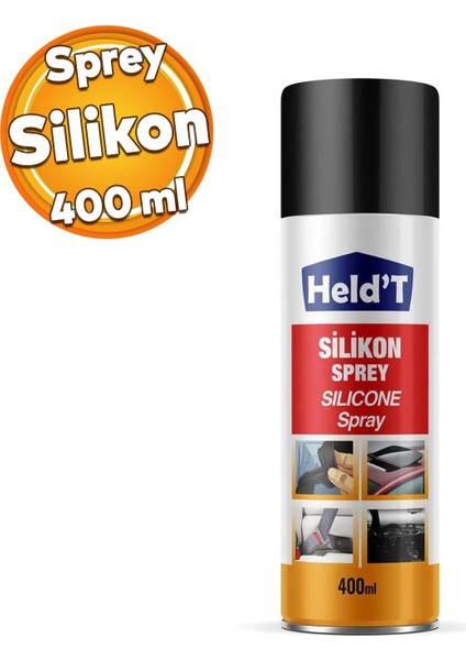 Held't Genel Amaçlı Araç Kapı Menteşe Konveyör Gıcırdama Giderici Silikon 400 ml