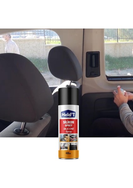 Held't Genel Amaçlı Araç Kapı Menteşe Konveyör Gıcırdama Giderici Silikon 400 ml