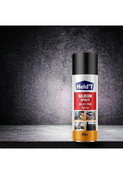 Held't Genel Amaçlı Araç Kapı Menteşe Konveyör Gıcırdama Giderici Silikon 400 ml