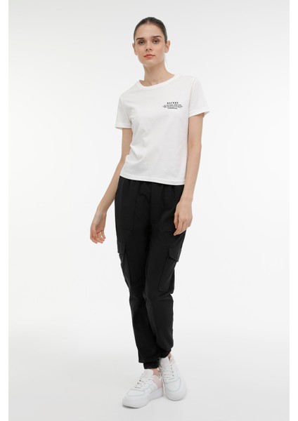 Wb Anna 11 4fx Ekru Kadın Kısa Kol T-Shirt modelleri