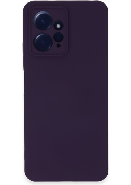 Xiaomi Redmi Note 12 4g Kılıf Nano Içi Kadife Silikon - Mor 300099