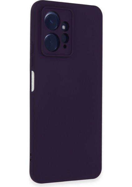 Xiaomi Redmi Note 12 4g Kılıf Nano Içi Kadife Silikon - Mor 300099