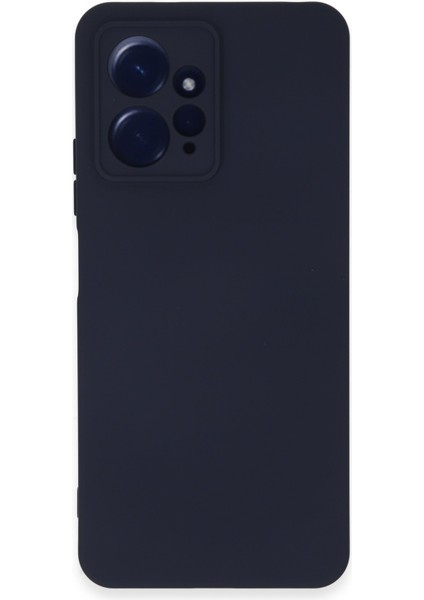 Xiaomi Redmi Note 12 4g Kılıf Nano Içi Kadife Silikon - Lacivert 300099