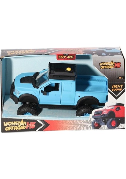 4016 Sesli ve Işıklı Wonstar Offroad  Araba 1:16  -Zuzutoys