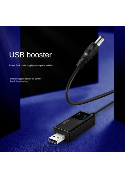 USB Boost Dönüştürücü USB Step-Up Dönüştürücü Kablosu Dc 5V - 9V 12V 3.5X1.35MM Güç Dönüştürücü Için Bağlayıcı, 1 Destek 2 (Yurt Dışından)