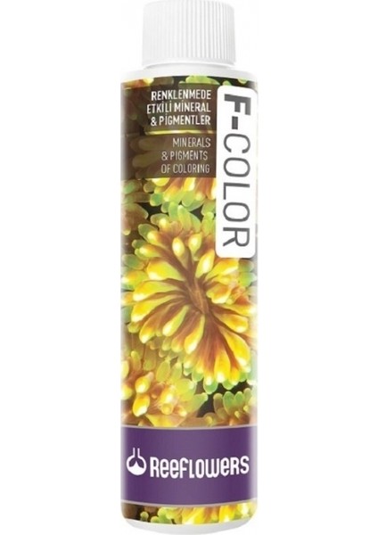 Reeflowers F-Color 250 ml Tuzlu Su Akvaryum Katkısı