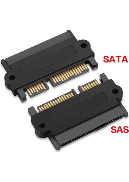 2 Adet Bilgisayar Kablosu/konektörleri Sas - Sata 22 Pin Sabit Disk Sürücüsü Raid Adaptörü 15 Pin Güç Bağlantı Noktası ile (Yurt Dışından) fırsatları
