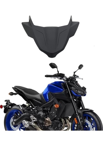 Motosiklet Ön Cam Ön Cam Için Mt-09 mt 09 2017-2020 Rüzgar Deflektörü Pare-Brise 2018 2019 (Yurt Dışından)
