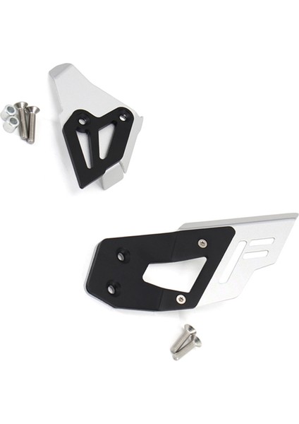 Sol Sağ Topuk Muhafızları Koruyucu Güvenlik Arka Ayak Fren Kolu Pedalı Vites Kapak Içın F800GS Macera F 650 750 Gs (Yurt Dışından)