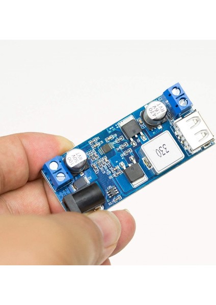 Dc 6V 9V 12V 24V Dc 5V 5A Buck Dönüştürücü Modülü, 9-36V USB 5V Trafo Çift Çıkışlı Voltaj Regülatörü (Yurt Dışından)