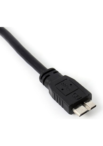A Mikro USB B 3.0 Y Kablosu Taşıma Sabit Sürücü Kablosu Siyah (Yurt Dışından) fırsatları