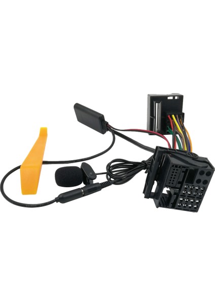 Opel Için CD30 Mp3 CDC40 CD70 DVD90 Ana Ünite Kurulum Tam Kablo Demeti Mikrofon Handsfree Bluetooth 5.0 Aux Adaptörü (Yurt Dışından)