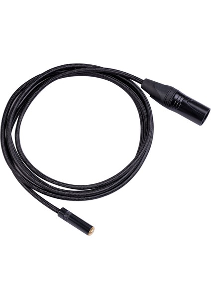 3.5mm Dişi 3pin Erkek Ses Adaptör Kablosu Xlr Konnektör Stereo 3.5mm Dişi - Erkek Kablo (Yurt Dışından)