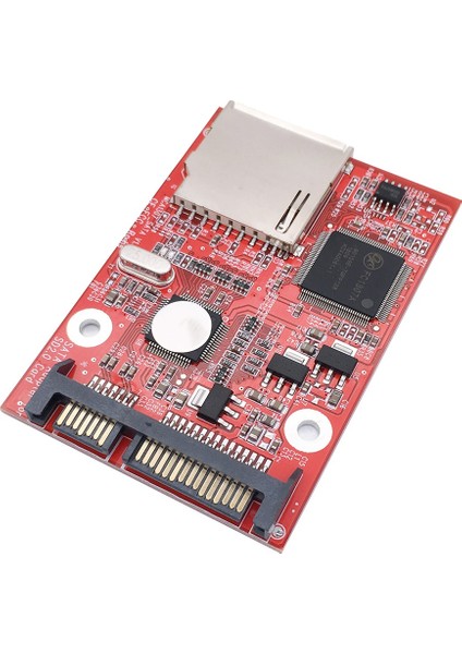 Mmc Sd Sdhc 2.0sata - Sd Yüksek Hızlı Adaptör Kartı Sd Kart - Sata Adaptörü HDD Güvenli Dijital Dönüşüm Adaptörü (Yurt Dışından)
