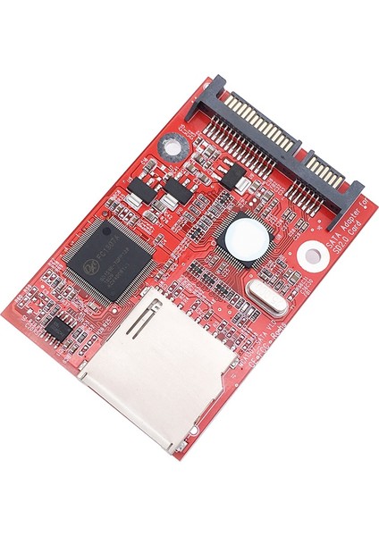 Mmc Sd Sdhc 2.0sata - Sd Yüksek Hızlı Adaptör Kartı Sd Kart - Sata Adaptörü HDD Güvenli Dijital Dönüşüm Adaptörü (Yurt Dışından)