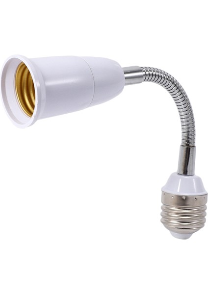 LED Ampul Lamba Tutucu Dönüştürücüler Adaptörü Esnek E27 To E27 20 cm Uzunluk Esnek Uzatın Soket Taban Tipi Uzatma (Yurt Dışından)