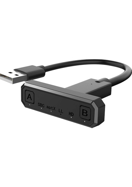 Bluetooth Adaptörü, Switch/lite Için 2'si 1 Arada Usb-C Ses Mikseri, Switch ve Akıllı Telefon Için Sesli Sesli Sohbeti Karıştırma (Yurt Dışından)