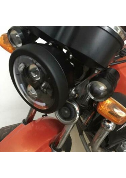 5.75 Inç Far Lambası Muhafazası, Montaj Braketi ile Evrensel Motosiklet Far Abajur (Yurt Dışından) modelleri