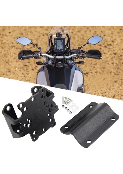 Motosiklet Navigasyon Braketi Cep Telefonu Gps Plaka Braketi Telefon Tutucu Tenere 700 Tenere 700 TENERE700 (Yurt Dışından) modelleri