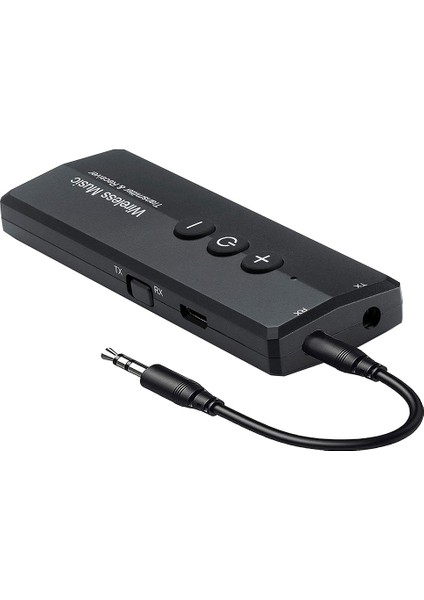 3 In 1 Bluetooth Adaptörü Ses Kablosuz Verici Alıcı, Kulaklıklar Için 3,5 mm Kablo ile Stereo Hoparlör Radyo Araba (Yurt Dışından)