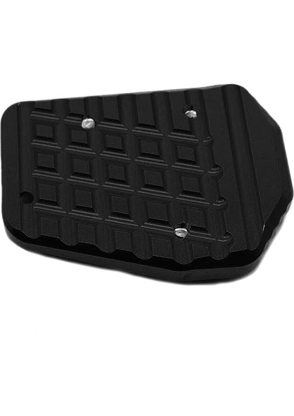 Mt-09 2013-2017 Motosiklet Cnc Yan Kickstand Standı Uzatma Plakası Motosiklet Desteği Patinaj Blok Siyah (Yurt Dışından)