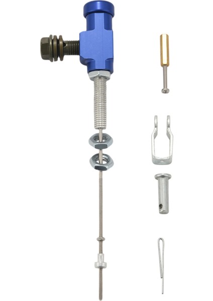 Motosiklet Hidrolik Debriyaj Çubuğu Fren Pompası M10X1.25MM Mavi (Yurt Dışından)