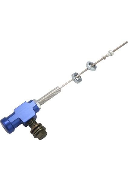 Motosiklet Hidrolik Debriyaj Çubuğu Fren Pompası M10X1.25MM Mavi (Yurt Dışından)
